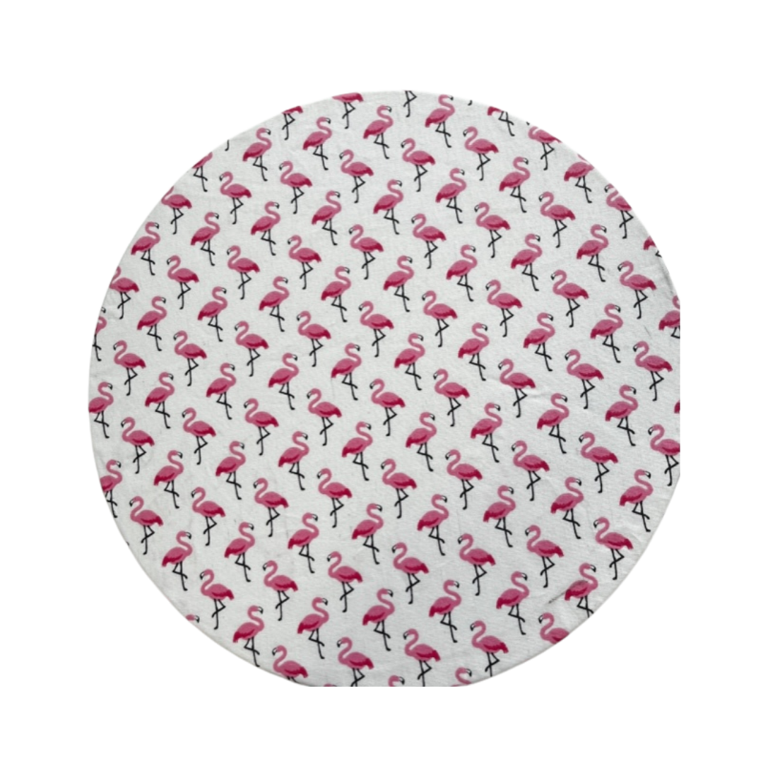 Flamingos - weiß