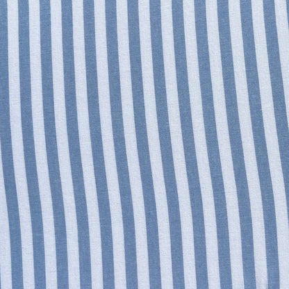 Abnehmbarer Bezug  für Tischset -  Stripes bleu blanc