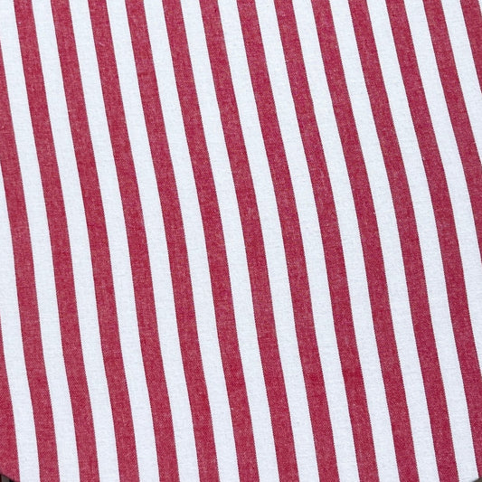 Abnehmbarer Bezug  für Tischset - Stripes blanc rouge