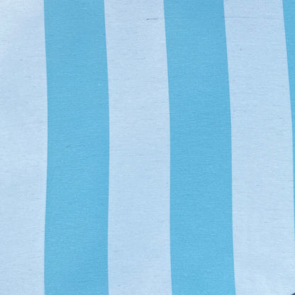 Abnehmbarer Bezug für Tischset - Stripes Türkis - Weiß