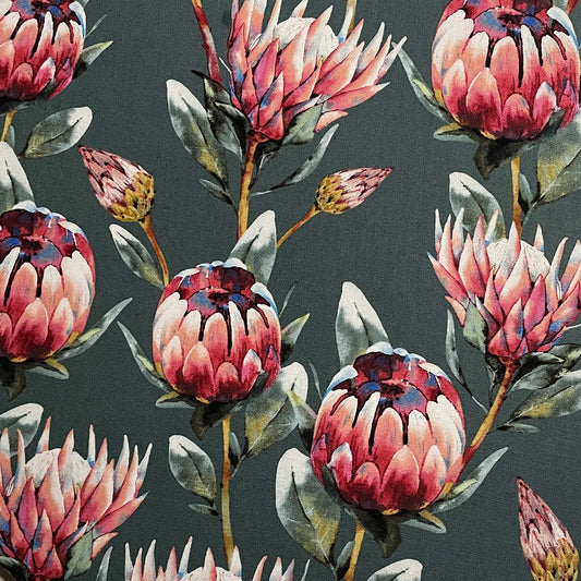 Abnehmbarer Bezug  für Tischset - Sommer Protea Südafrika