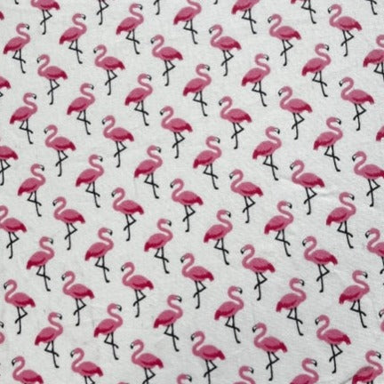 Flamingos - weiß
